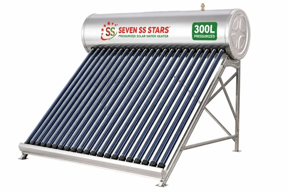 300L Seven SS Stars Pressurized Solar Water Heater