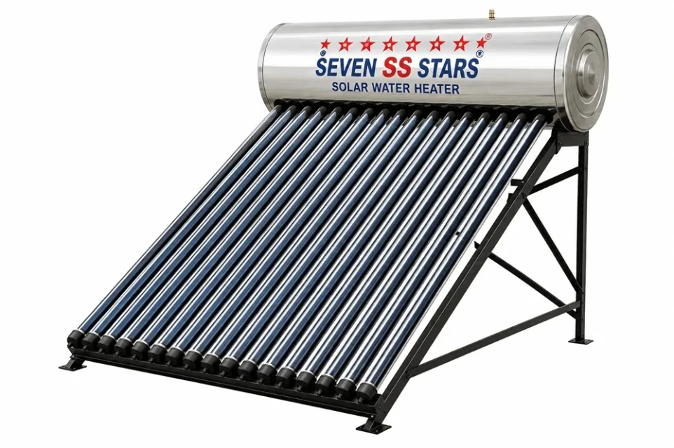 300L Seven SS Stars Solar Water Heater – Non-Pressurized Kenya