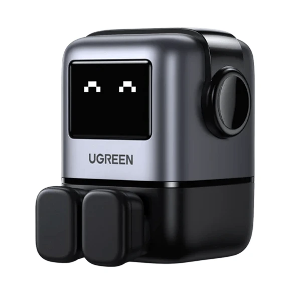 UGREEN Uno Robot 65W 3-Port GaN Fast Charger UK Grey - CD361