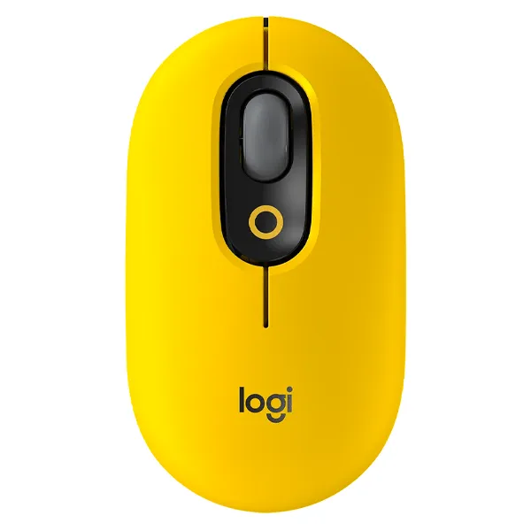 Logitech POP Wireless Mouse with Emoji Button Function